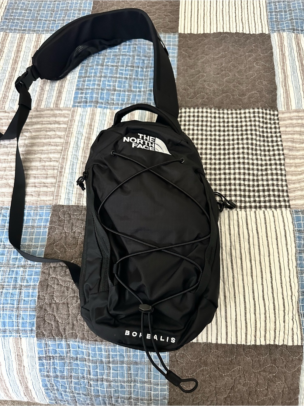 The North Face Black Borealis Sling Backpack
